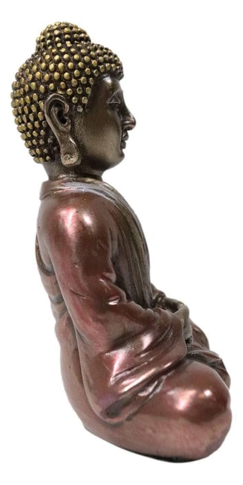サキャムニ ブッダ Ebros Shakyamuni Buddha with Swastika Amulet Meditating